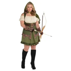 Robin Hoodie Kjole Plus-size Kostyme