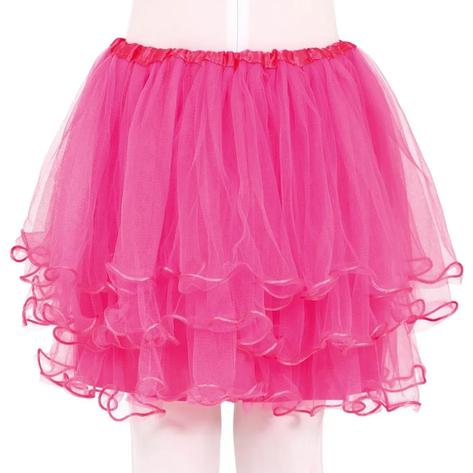 Rosa volangskjørt for barn