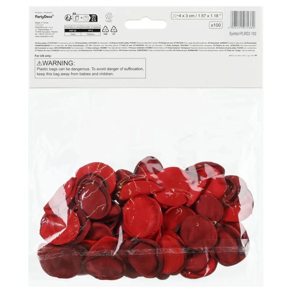Roseblader Rød