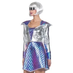 Rymdjente Metallic Kostyme
