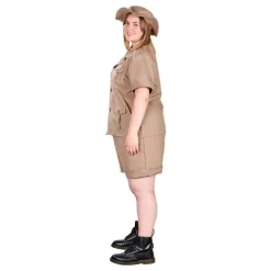 Safari Utforsker Plus-size Kostyme