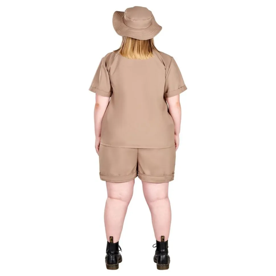 Safari Utforsker Plus-size Kostyme
