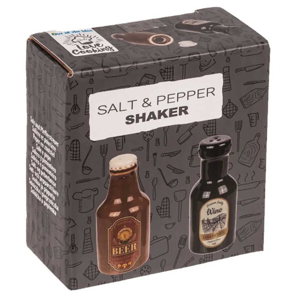 Salt- og Pepperkar Øl og Vin