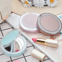 Sammenleggbart LED Sminkespeil