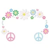 Selvklebende Sminke Hippie