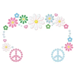 Selvklebende Sminke Hippie