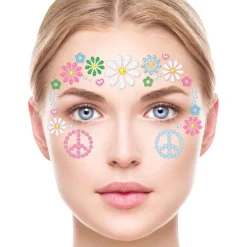Selvklebende Sminke Hippie