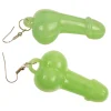 Selvlysende Penis-øredobber