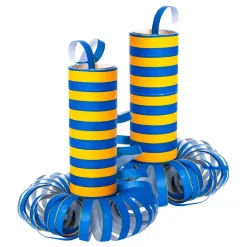 Serpentiner Blå/Gul