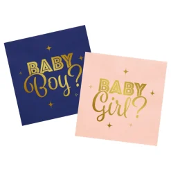Servietter Gender Reveal