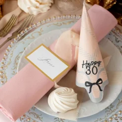 Servietter Happy 30 Sløyfe