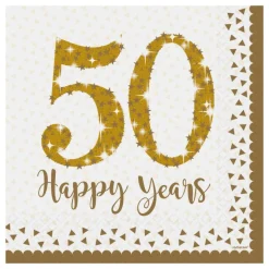 Servietter 50 Happy Years