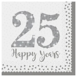 Servietter 25 Happy Years