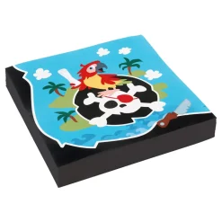 Servietter Pirat Jolly Roger