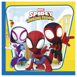 Servietter Spidey og De Fantastiske Vennene Hans