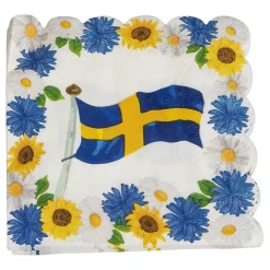 Servietter Svensk Sommer