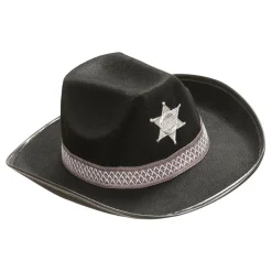 Sheriffhatt Svart