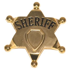 Sheriffstjerne av Metall