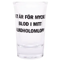 Shotglass med Tekst