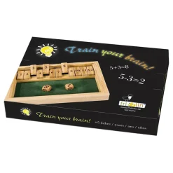 Shut The Box Bambus Brettspill