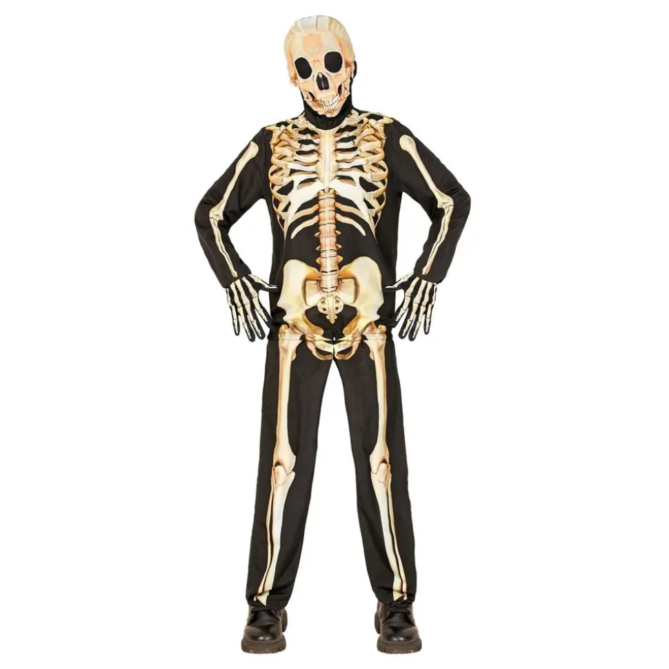Skelett Tracksuit Barn Kostyme
