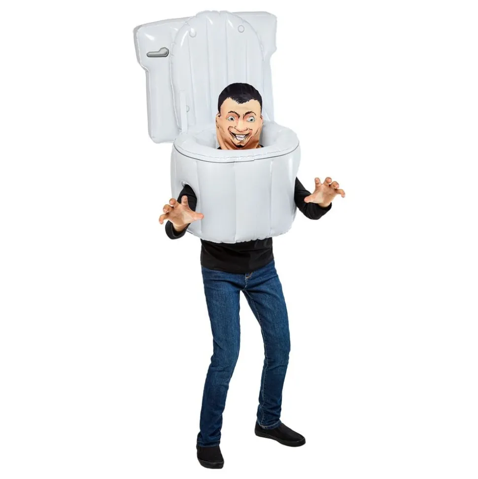 Skibidi Toilet Man Barn Kostyme