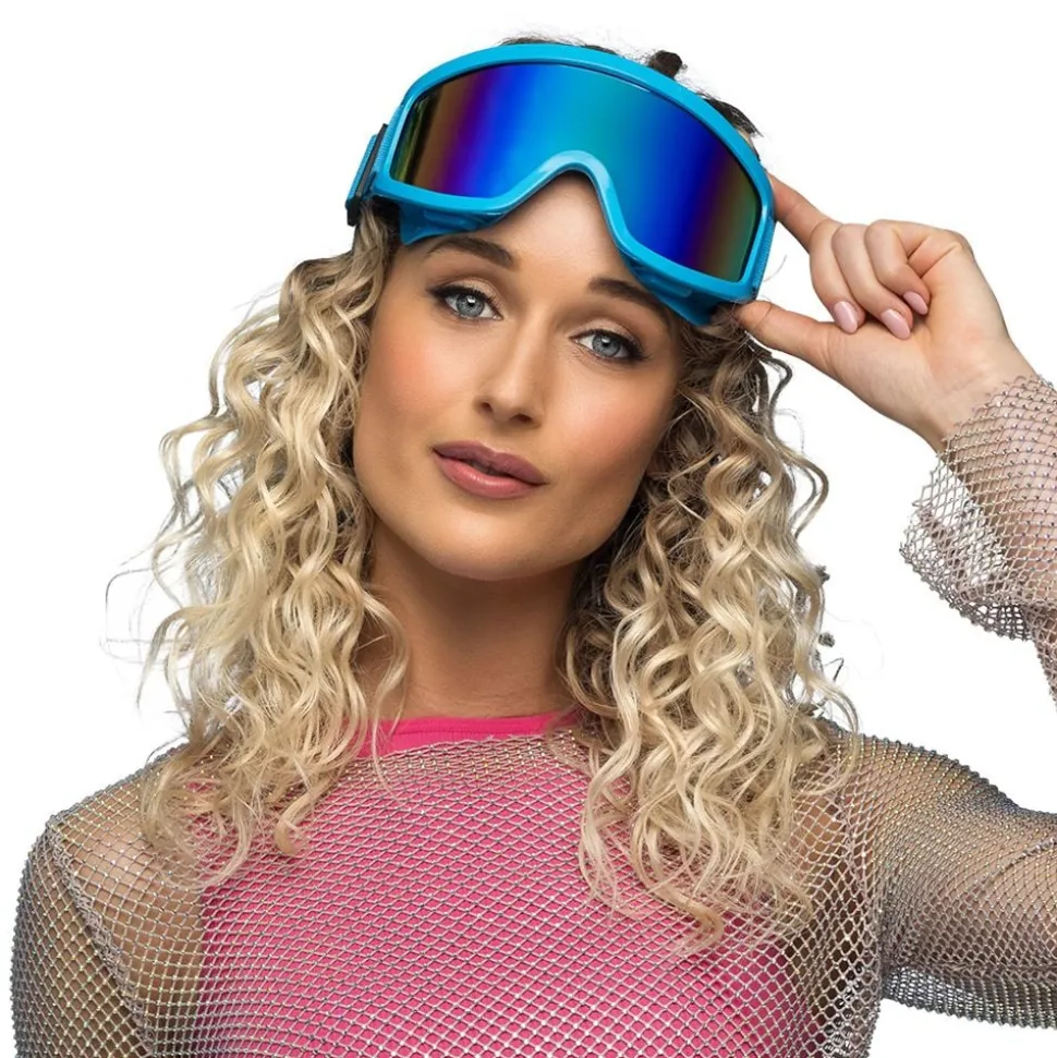 Skibriller Neonblå