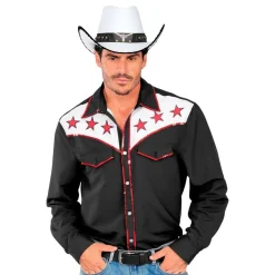 Skjorte Rodeo Cowboy Svart