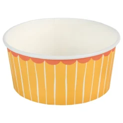 Snacksbeger Gul/Oransje