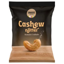 Snacks Cashewnøtter Ristede & Saltede