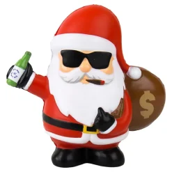 Snakkende stressball Bad Santa