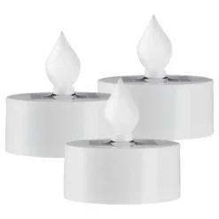 Solcelledrevne LED-telys