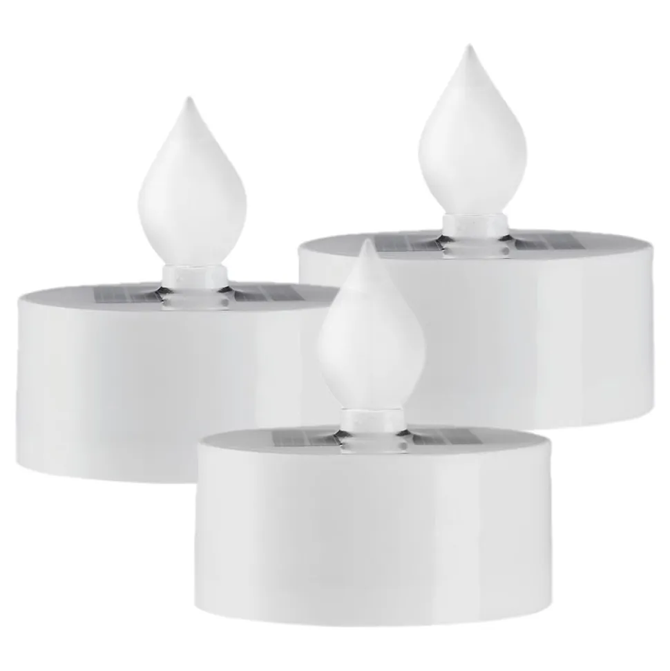 Solcelledrevne LED-telys