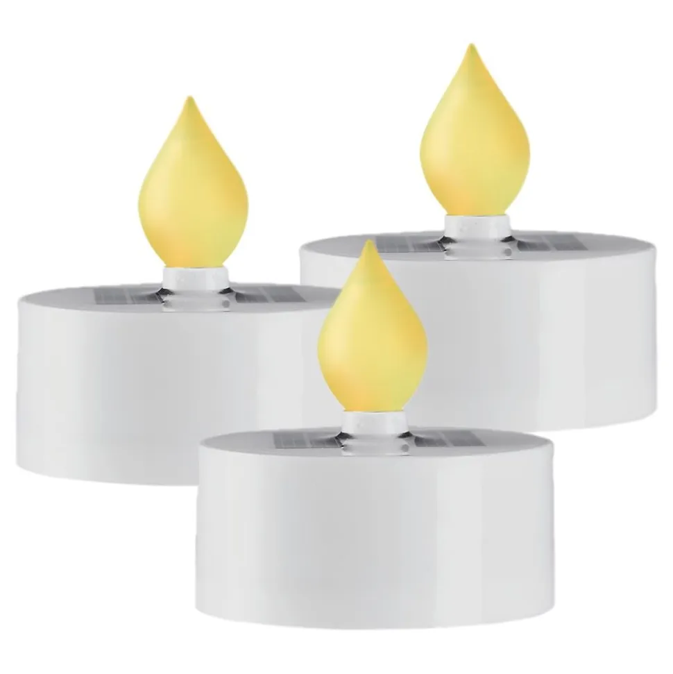 Solcelledrevne LED-telys