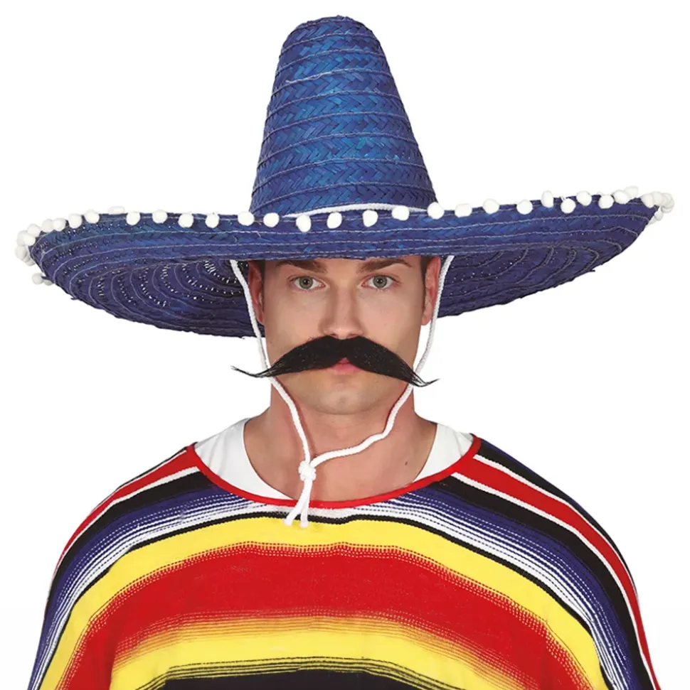 Sombrero Stor Blå