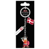 Souvenir Denmark Nøkkelring Viking/Flagg