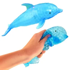 Squeeze Delfin/Hai med Belysning