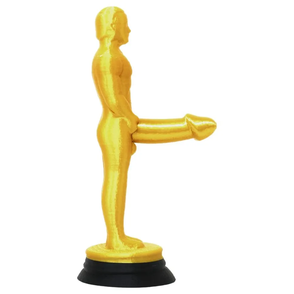 Statuett med penis