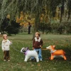 Stående Folieballong Corgi