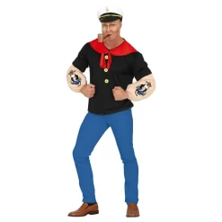Sterk Sjømann Kostyme
