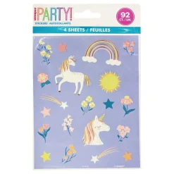 Stickers Happy Birthday Unicorn