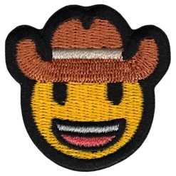 Stoffmerke Emoji Cowboy