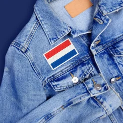 Stoffmerke Flagg Nederland