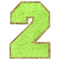 Stoffmerke Grønt Tall