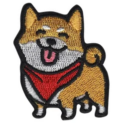 Stoffmerke Hund Shiba Inu