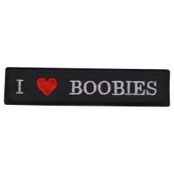 Stoffmerke I Love Boobies