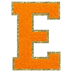 Stoffmerke Oransje Bokstav