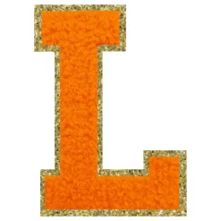 Stoffmerke Oransje Bokstav