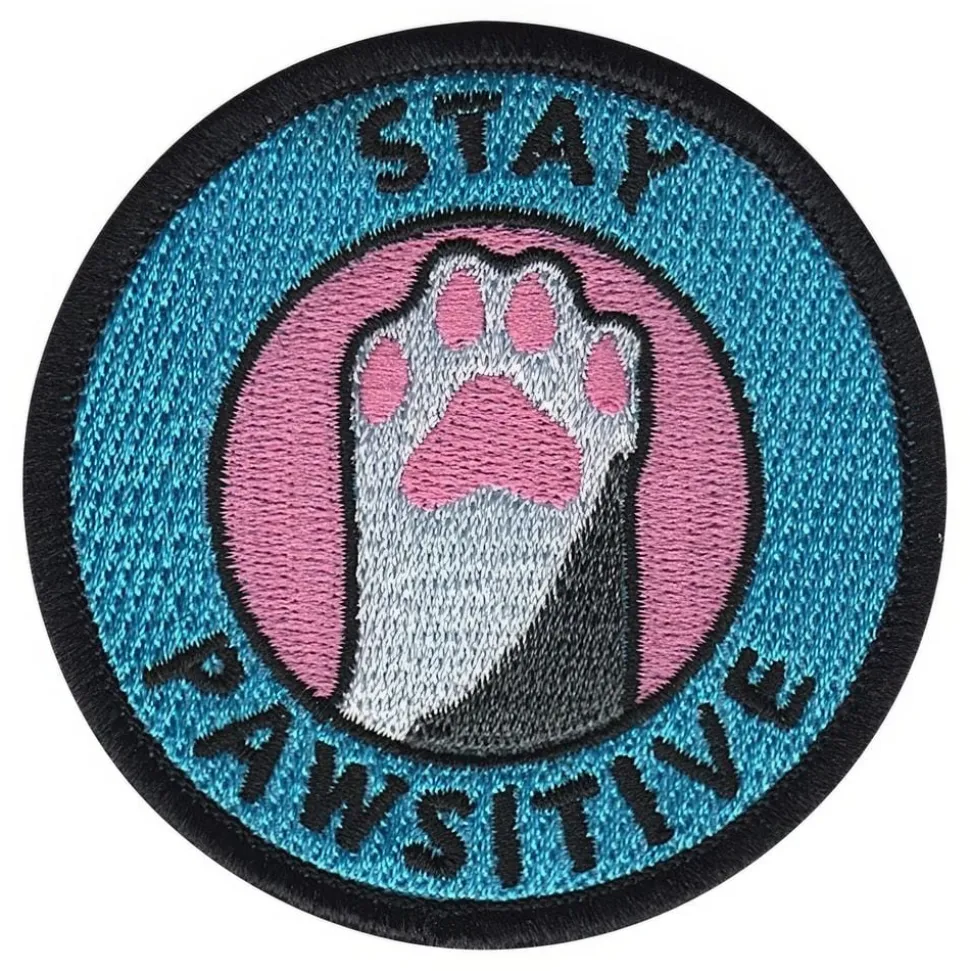 Stoffmerke Stay Pawsitive