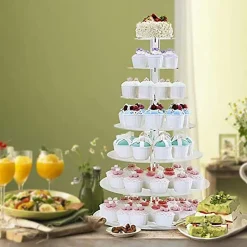 Stort Cupcakestativ i Akrylplast